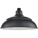 R Series Satin Black 14 inch Aluminum Warehouse Shade